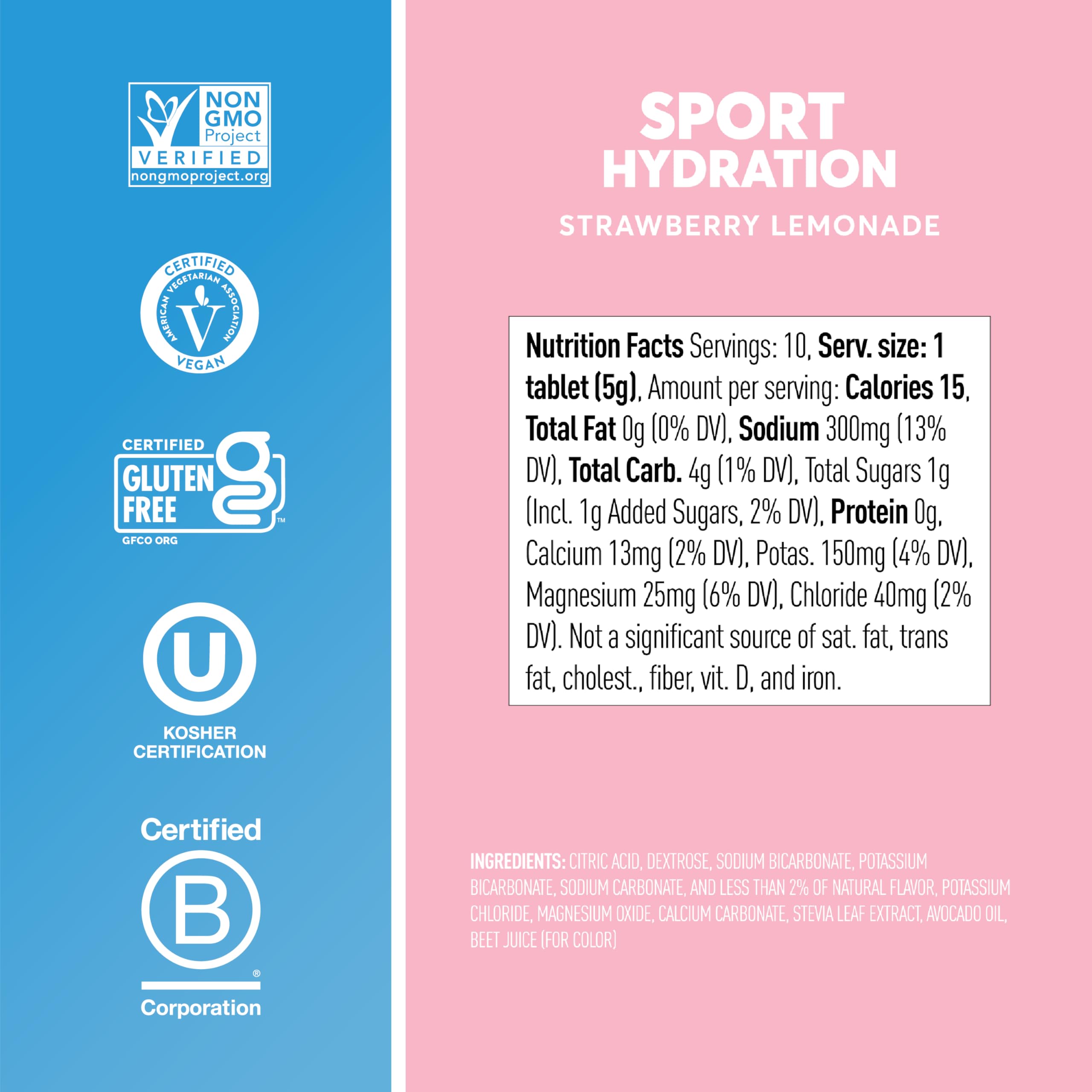 Nuun Sport tube in a gym bag ready for training sessions.