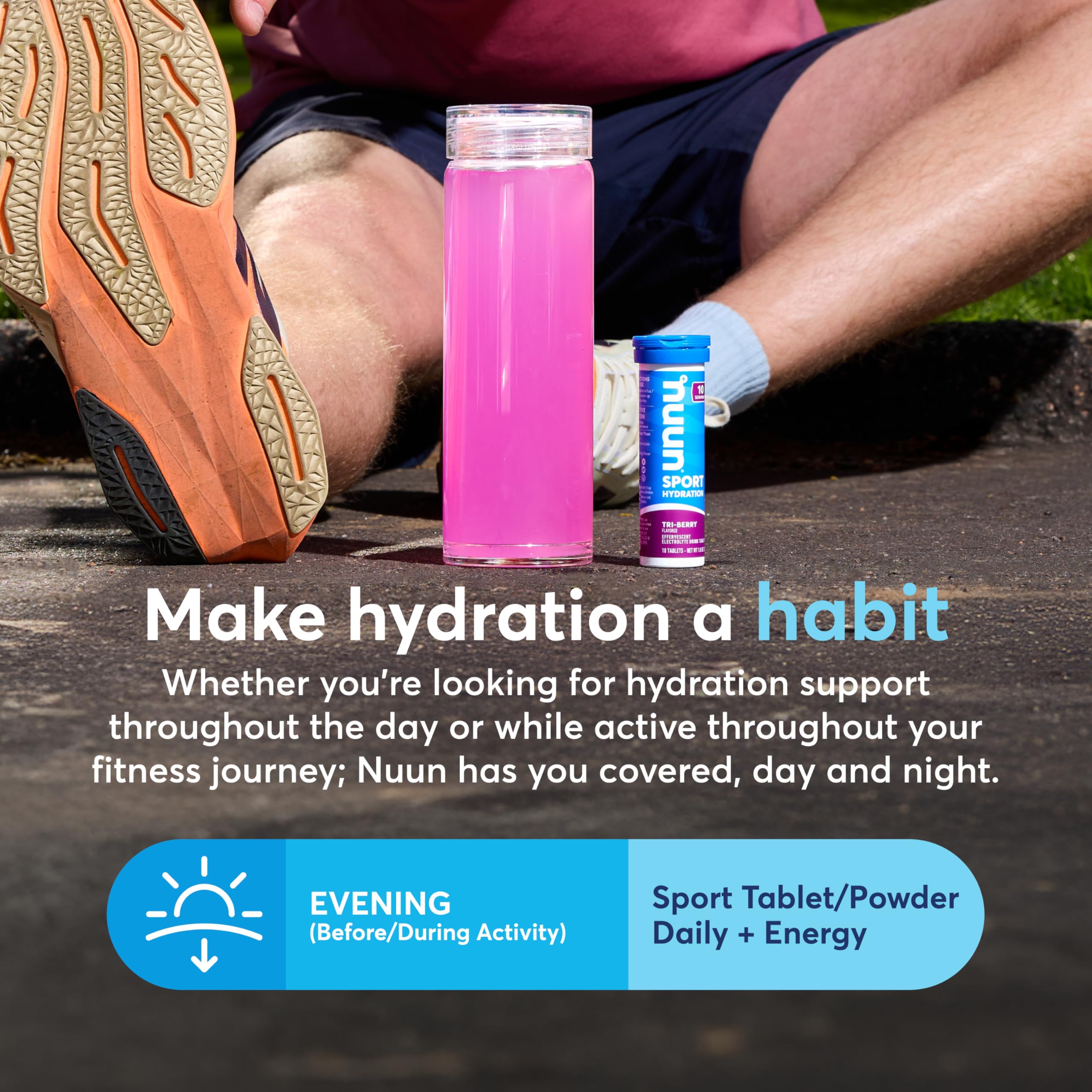 Nuun Sport vegan gluten-free ingredients label for trust and transparency