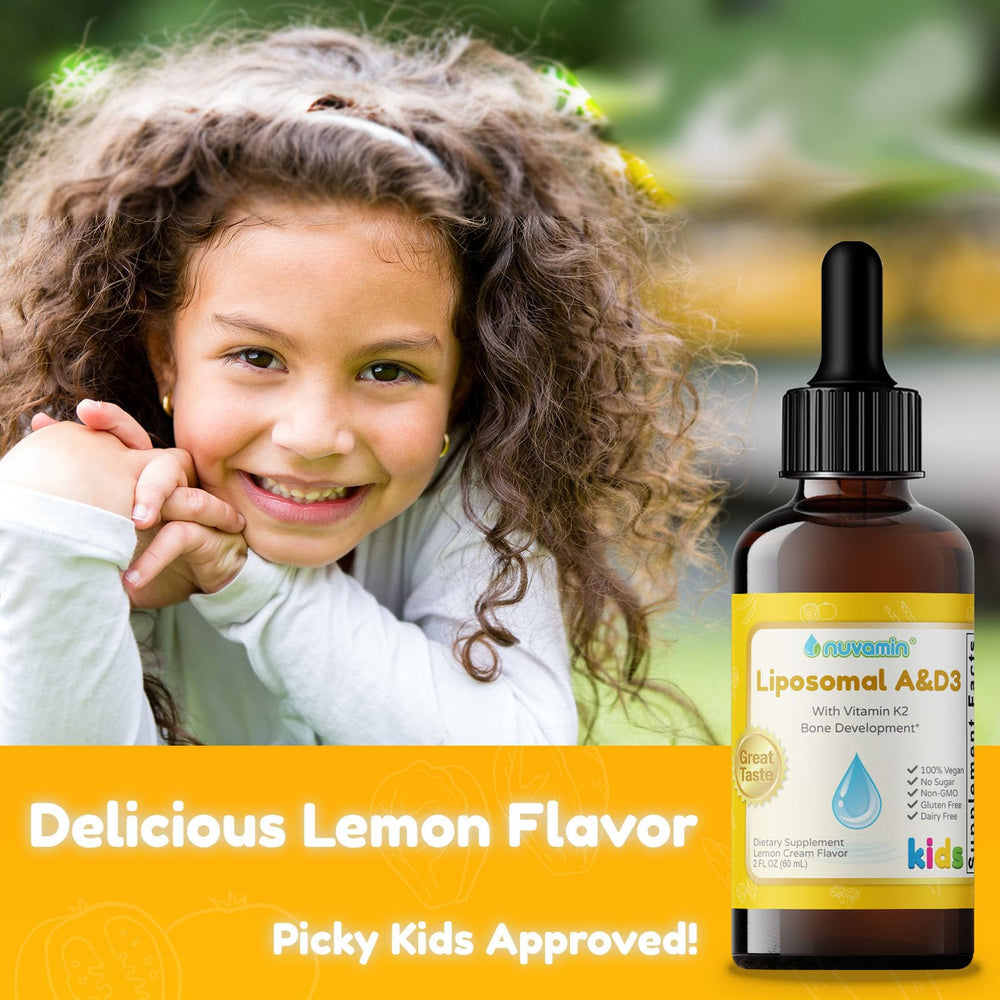 Nuvamin baby-friendly lemon flavor for easy tasting.