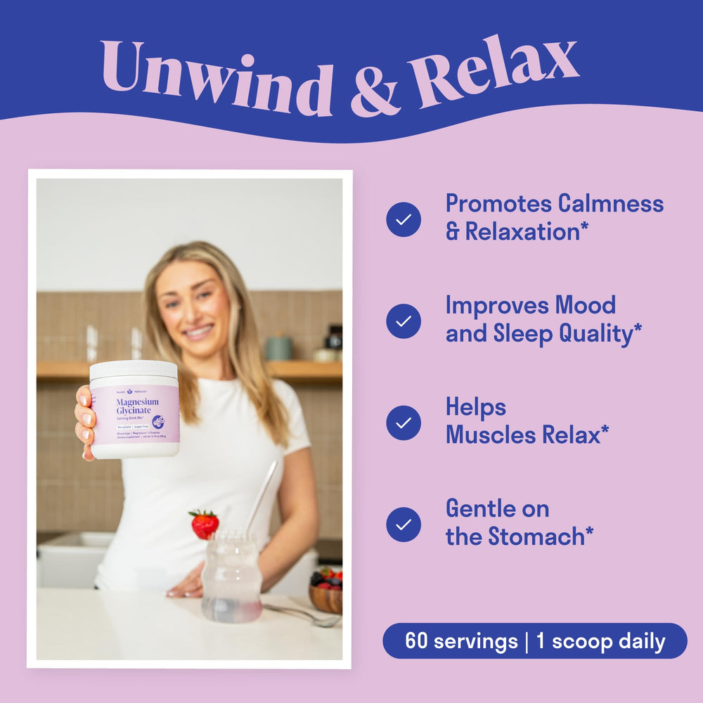 Nuven Naturals mixed-berry drink mix offers refreshing flavor for winding down.