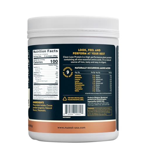 Nuzest shake in glass showing rich flavor and smooth texture