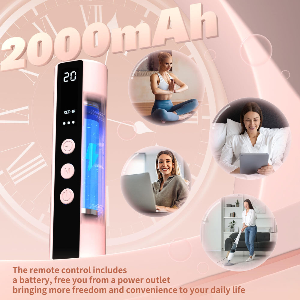 NVBOTY LED face mask soft silicone construction for comfort