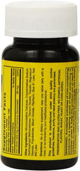Nature's Blend Ferrous Gluconate tablets closeup highlighting easy-to-swallow size