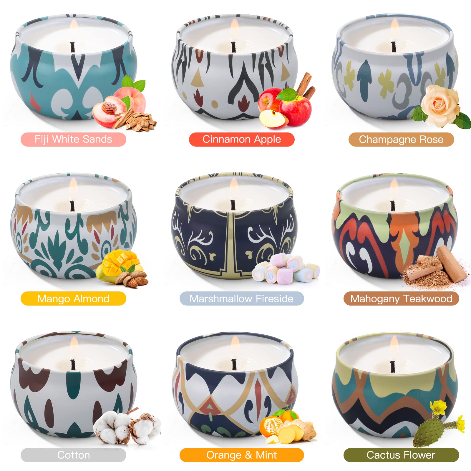 NVGCX champagne rose candle offering elegant floral scent for romantic moments