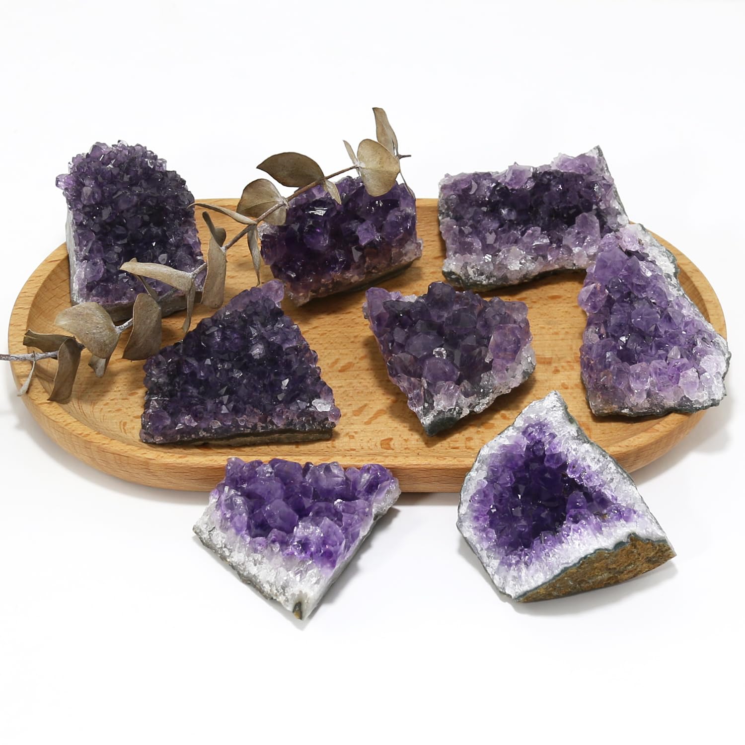 Nvzi amethyst gift box packaging presents a thoughtful crystal gift for enthusiasts.