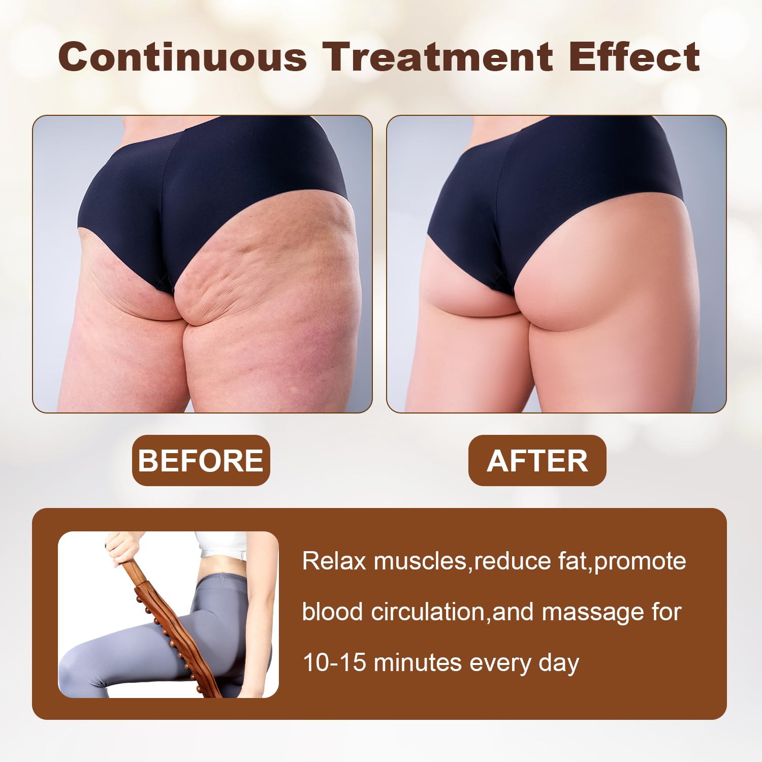 NXCYLW detachable-handle design for portable self-massage on the go.