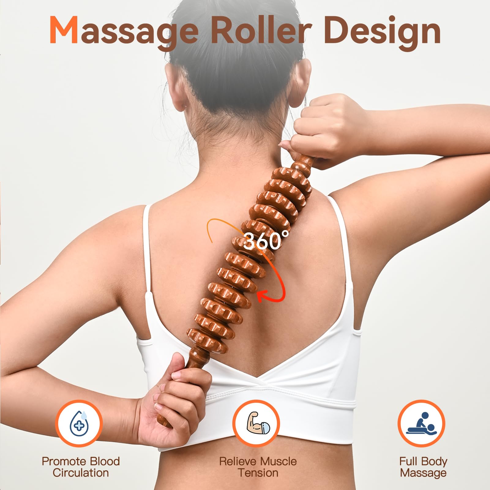 NXCYLW portable massage roller for convenient daily use
