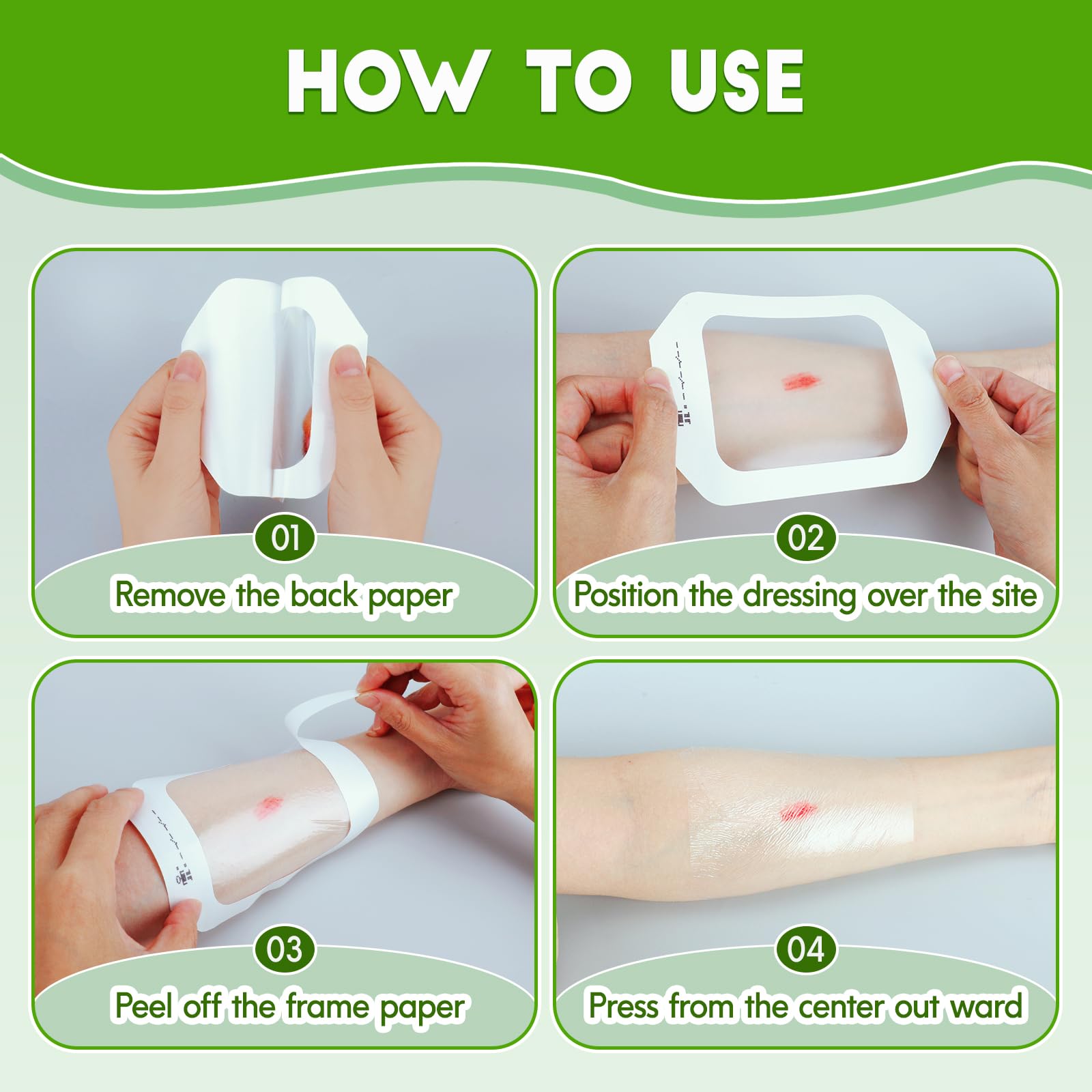 NXPPYY swim-ready bandage keeps wounds sheltered in water activities