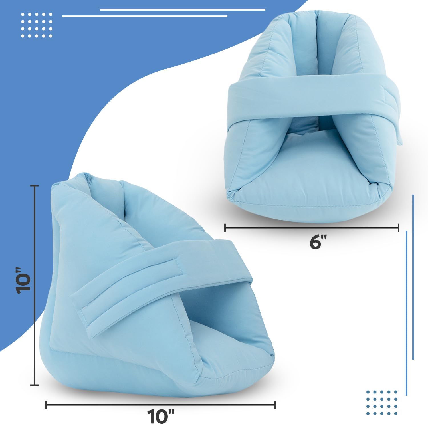 NYOrtho Adjustable-strap design allows a snug, customizable fit.