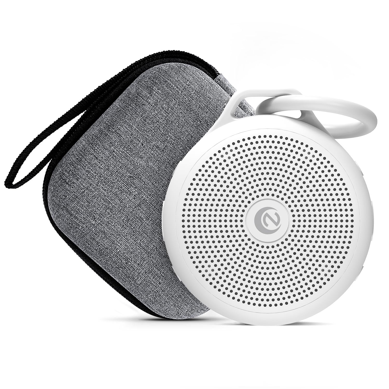 Nytpal portable white noise sleep machine demonstrates compact travel-ready design