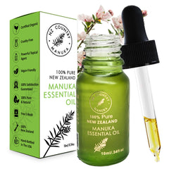 NZ Country Manuka Oil bottle for versatile topical care and skincare routines.