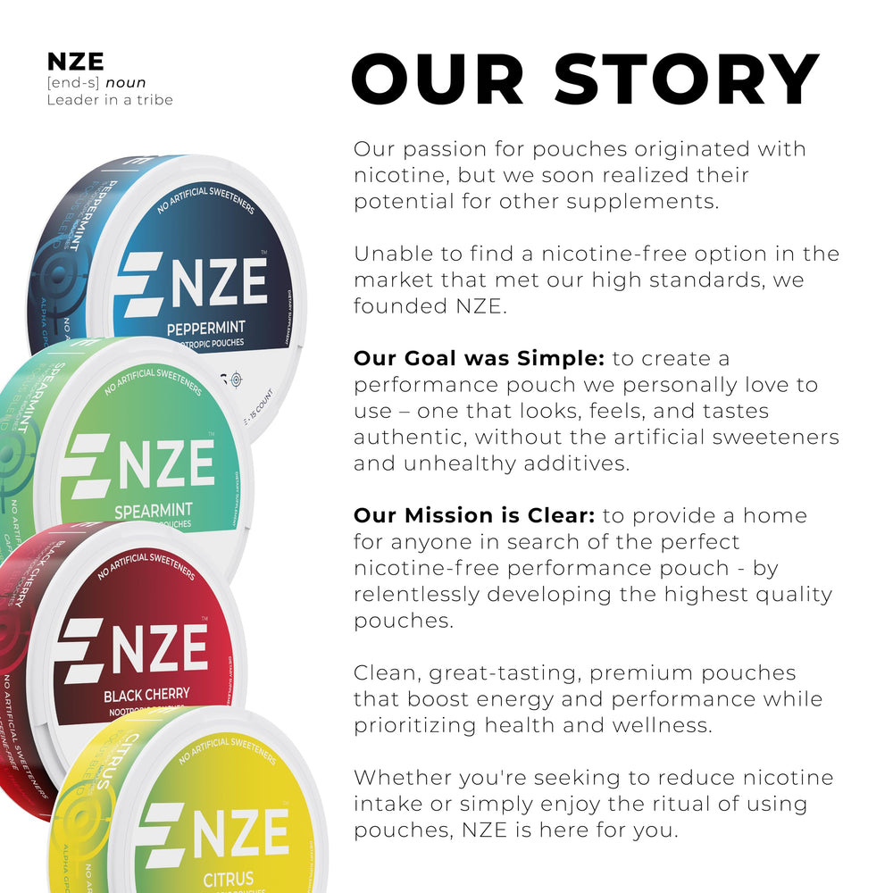NZE Black Cherry flavor and convenient schedule for routines.