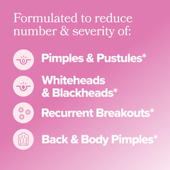 O Positiv FLO Acne capsules pack hints at daily use for potential clearer skin.