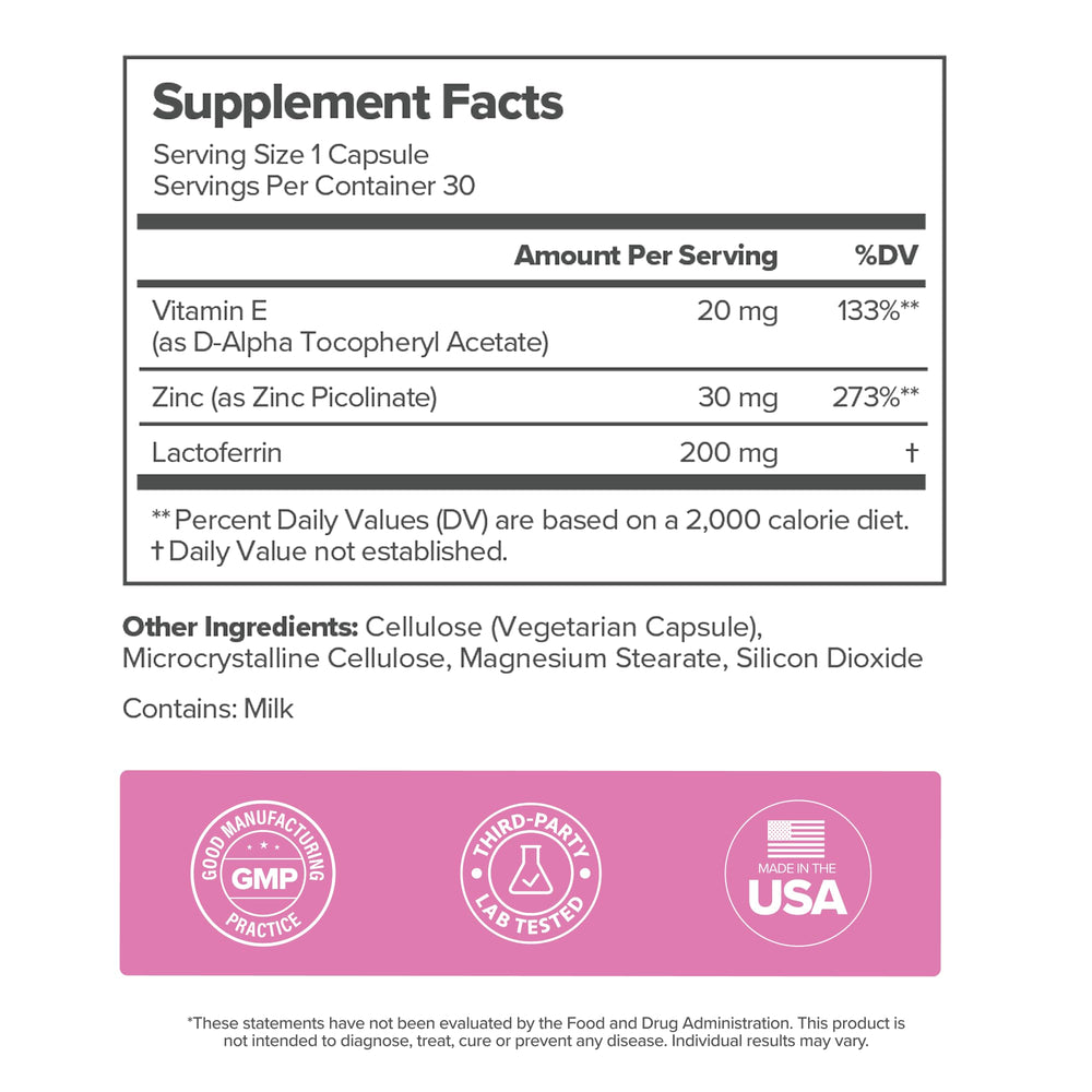 O Positiv FLO Acne front of pack highlights product purpose and key benefits.