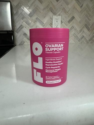 O Positiv FLO ovarian health concept icon illustrating balance and rhythm.