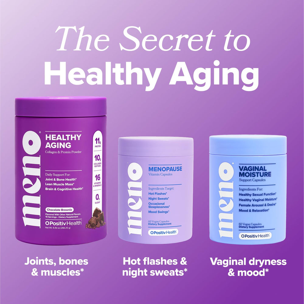 O Positiv MENO chocolate brownie flavor visual inviting daily indulgence