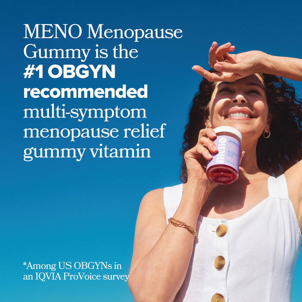 Vitamins D3 & B6 in O Positiv MENO gummies.