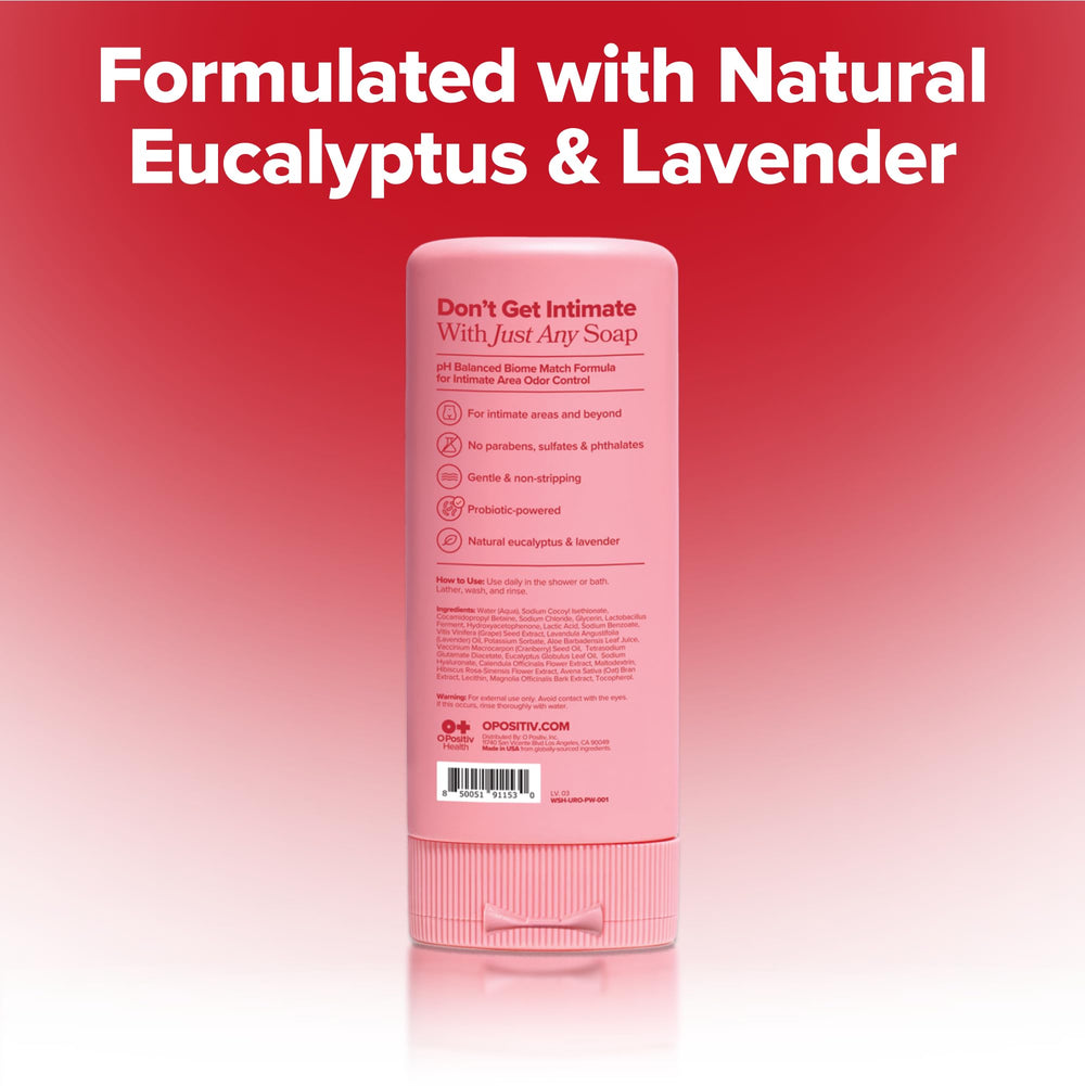 O Positiv URO sensitive skin scene communicates hypoallergenic suitability