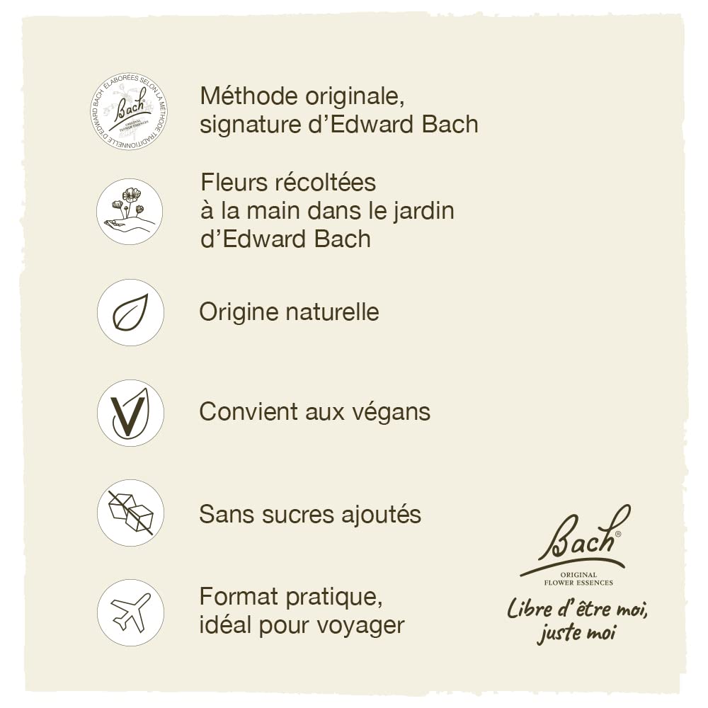Oak remedy ingredients show vegan and gluten-free formulation without artificial additives.