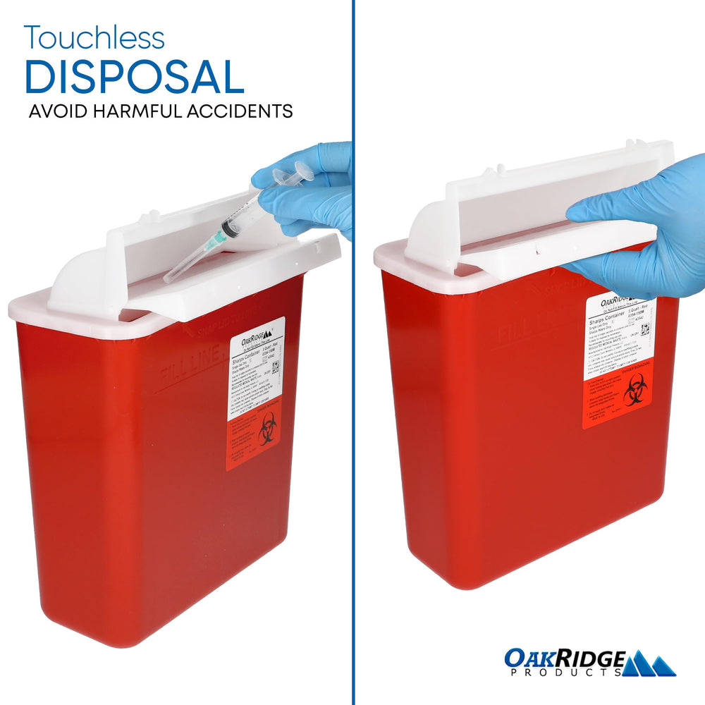 Puncture-resistant construction helps reduce risks during handling and disposal processes