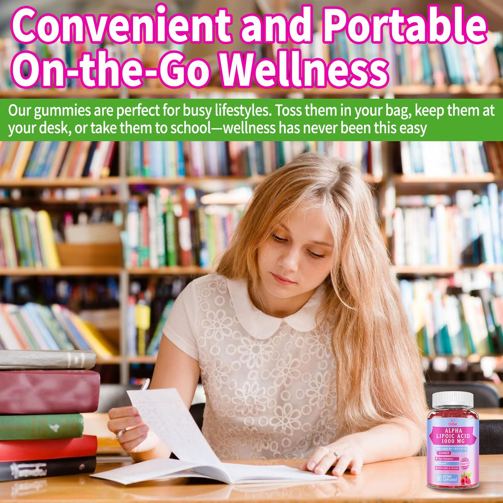 OALSE sugar-free, pectin-based gummies ideal for daily health routine.