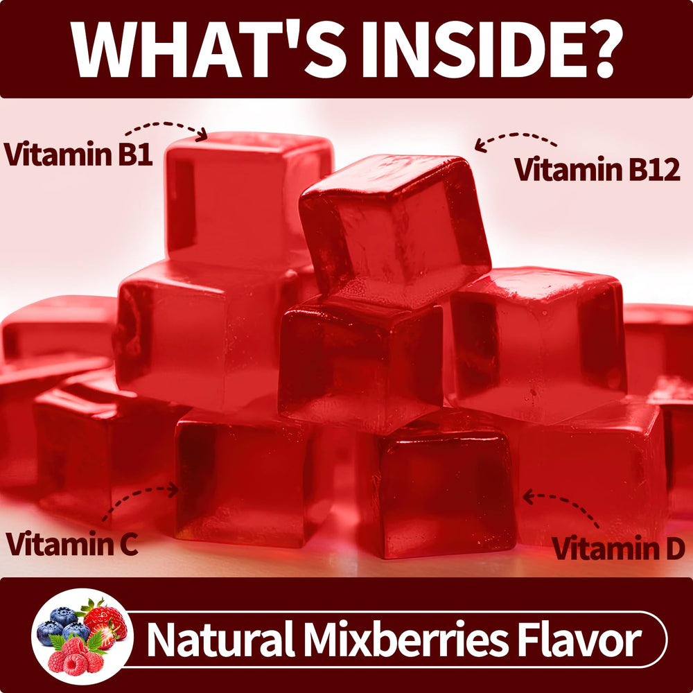 OALSE Thiamine B1 Gummies USA-made label signaling trusted quality
