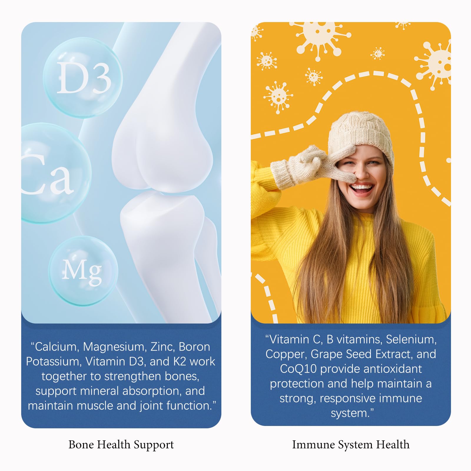 Nutrition ingredients chart on OASIS FORCE bottle label