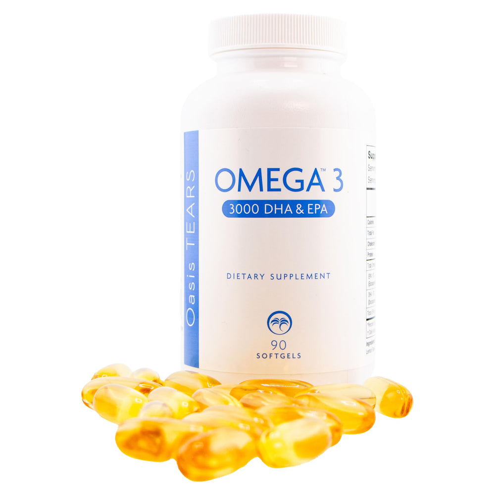 Oasis Tears Omega purified process reduces toxins for safer absorption