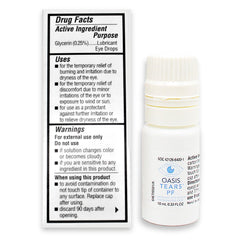 Oasis Tears OT6400 dropper-tip close-up for clean, contamination-protected dispensing.