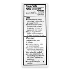 Oasis Tears OT6400 packaging and label emphasis on preservative-free care.