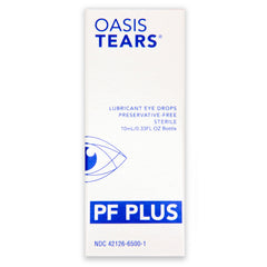 Oasis Tears OT6500 PF Plus protective tip ensures clean multi-dose use.