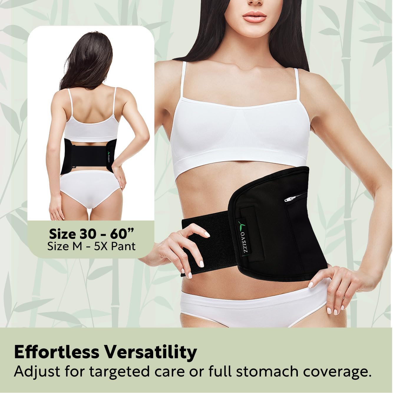 OASIZZ travel-ready wrap easy to pack for on-the-go rituals.