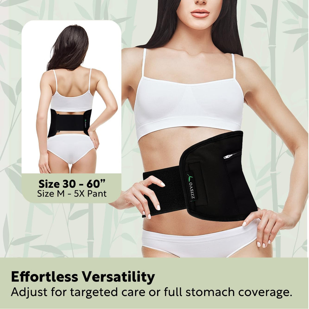 OASIZZ travel-ready wrap easy to pack for on-the-go rituals.
