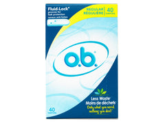 o.b. Pro Comfort regular absorbency 40-count pack for everyday protection