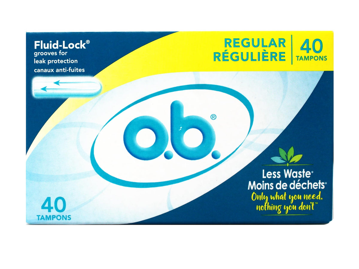 o.b. Pro Comfort SilkTouch cover close-up shows comfortable insertion