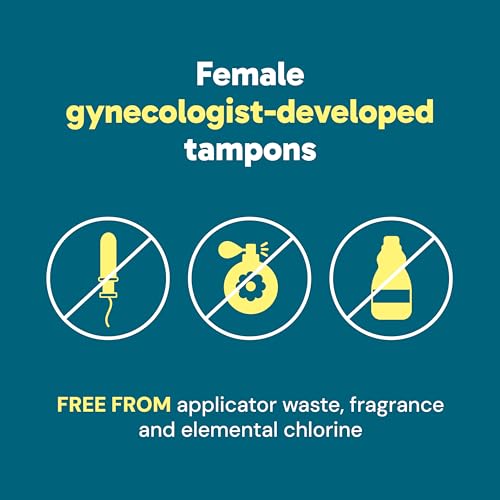 ob tampons simple use by finger for control and placement.