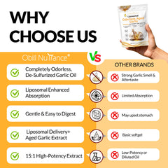 Obill NuTrance gluten-free dairy-free formula label with clean ingredients