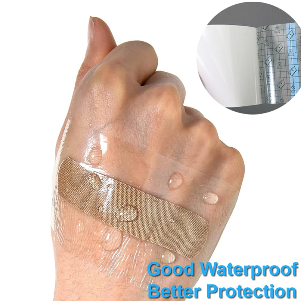 OBTANIM hypoallergenic adhesive bandage minimizes skin irritation.