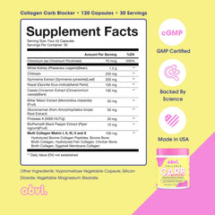 Obvi Guilt-Free Carb Blocker capsules ready for appetite control during meals.