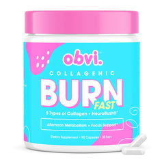 Obvi Multi Collagen Burn Fast bottle for daily supplementation