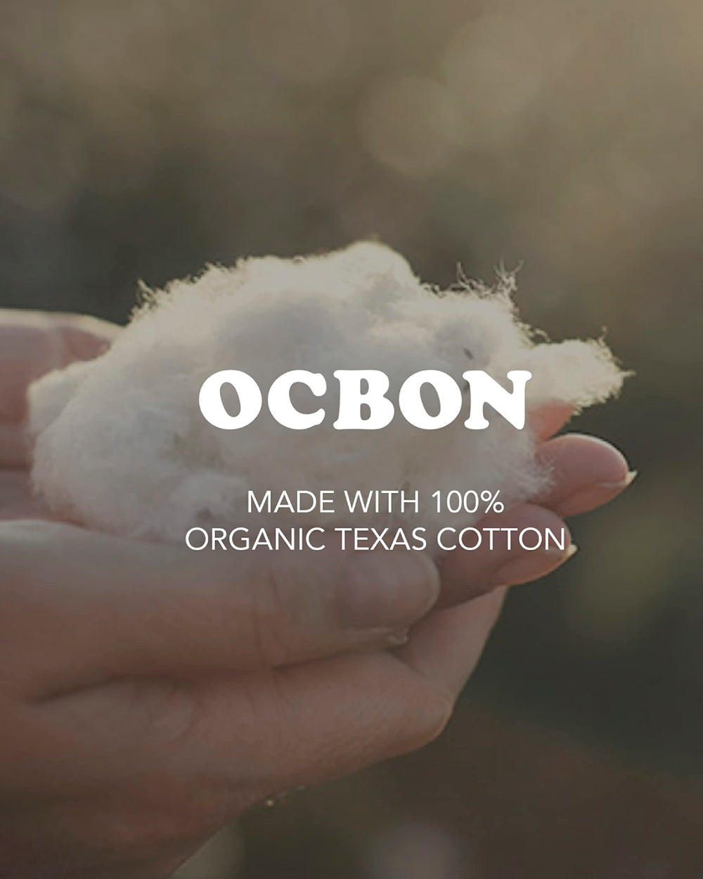 OCBON vegan organic sanitary brand trusted for comfort during menstruation