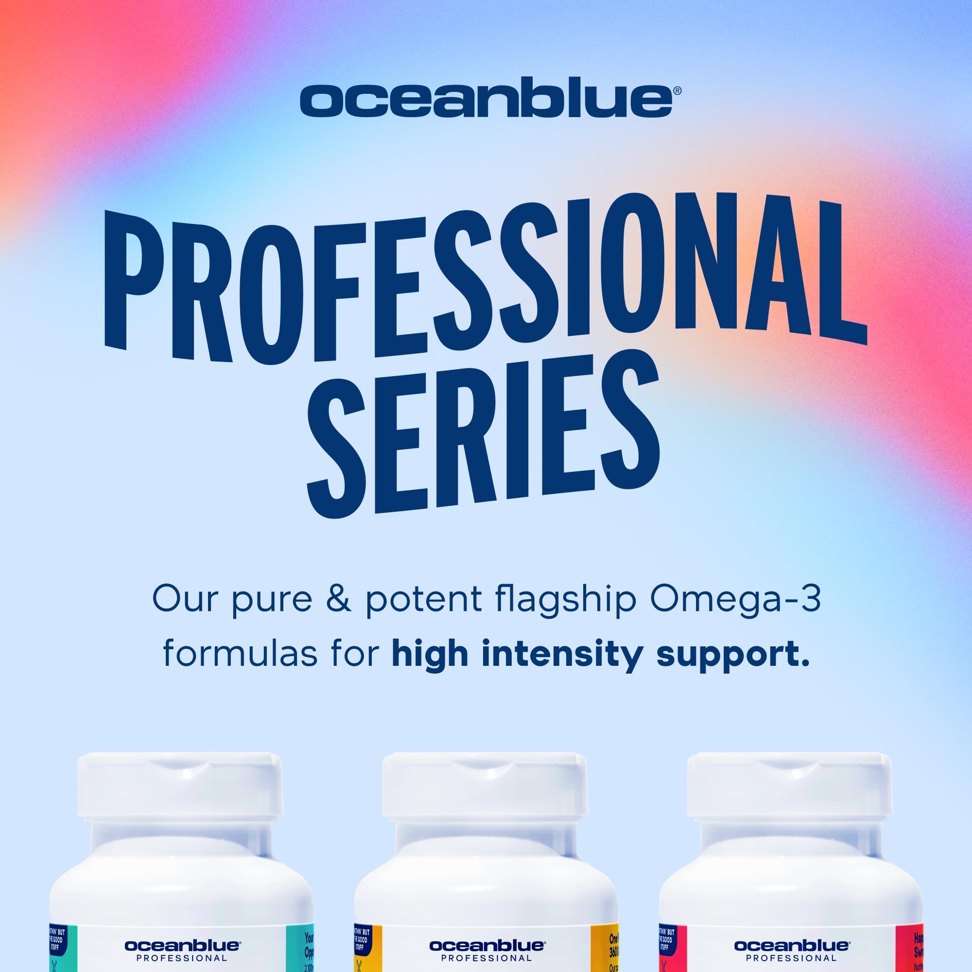 Oceanblue Omega-3 2100 recyclable packaging highlights eco-consciousness