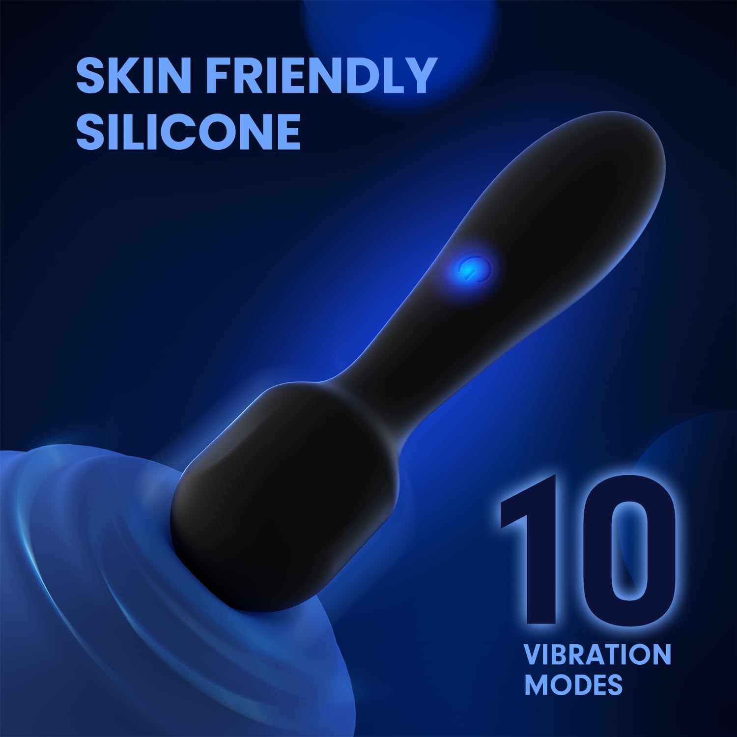 OCEANSUN Massager with USB charging and 1-year warranty supports reliable travel sessions.