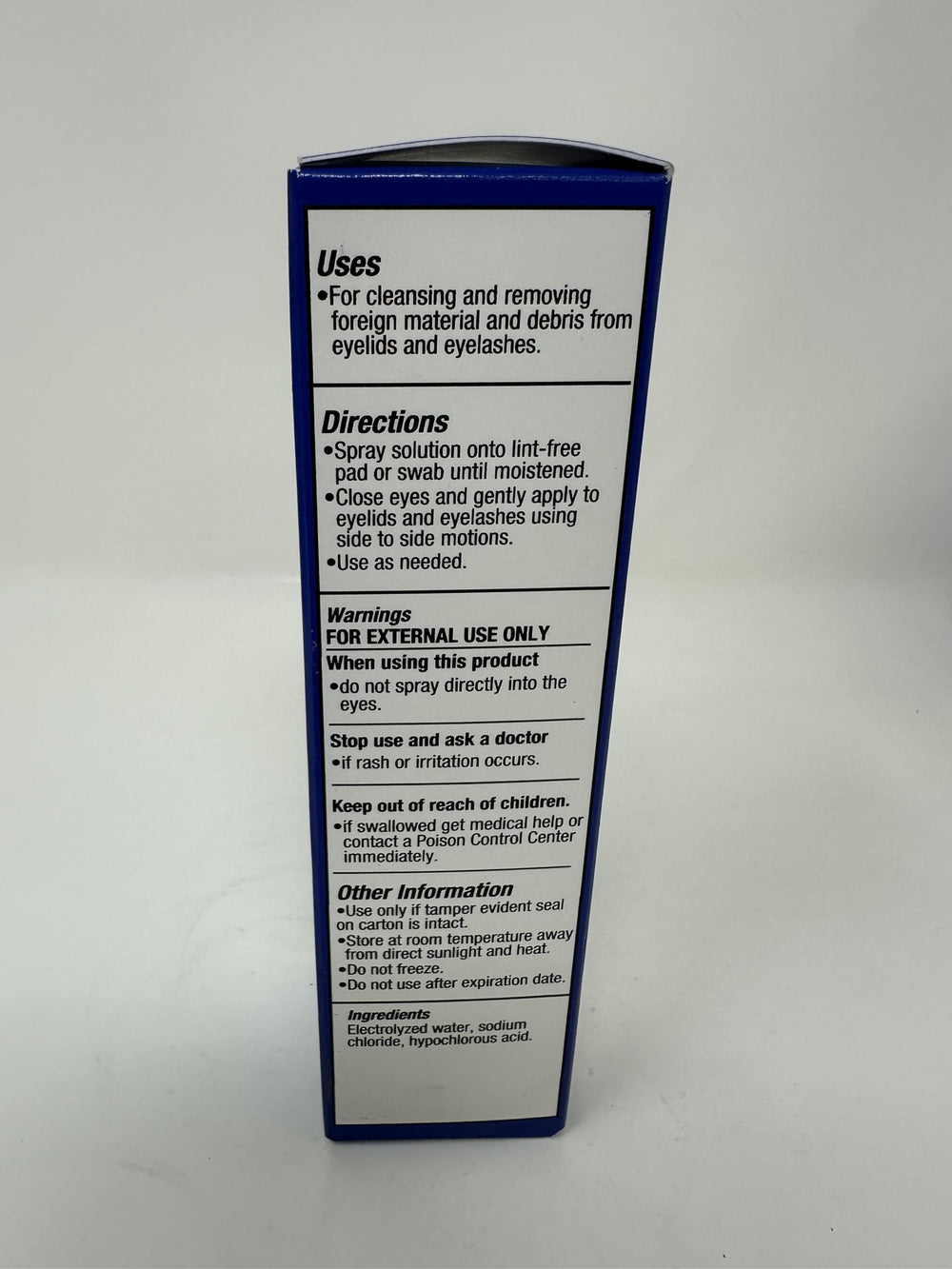 OCuSOFT HypoChlor 2-pack packaging showing value and convenience