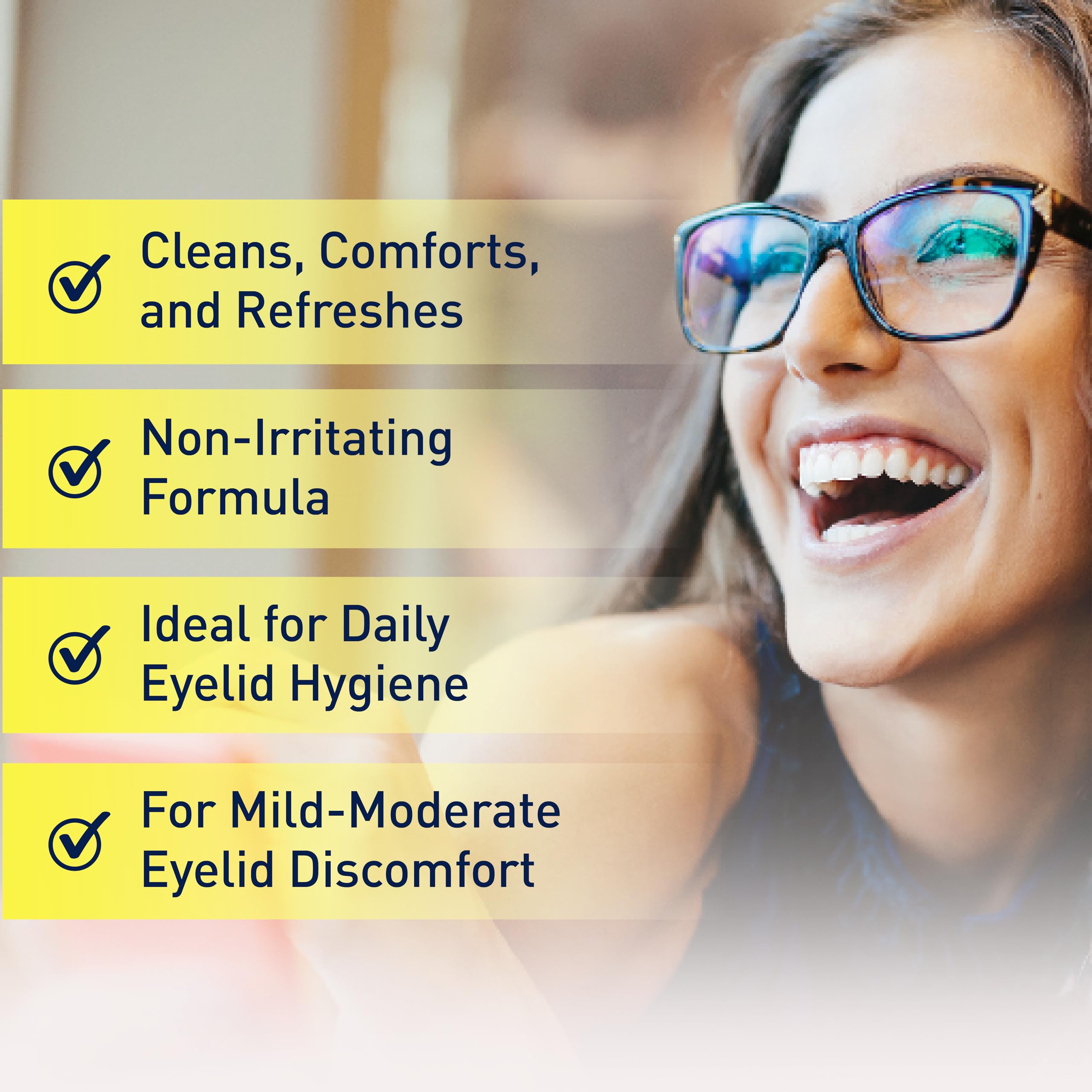 OCuSOFT Lid Scrub Original tearless formula designed for comfortable cleansing