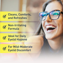 OCuSOFT Lid Scrub Original tearless formula designed for comfortable cleansing