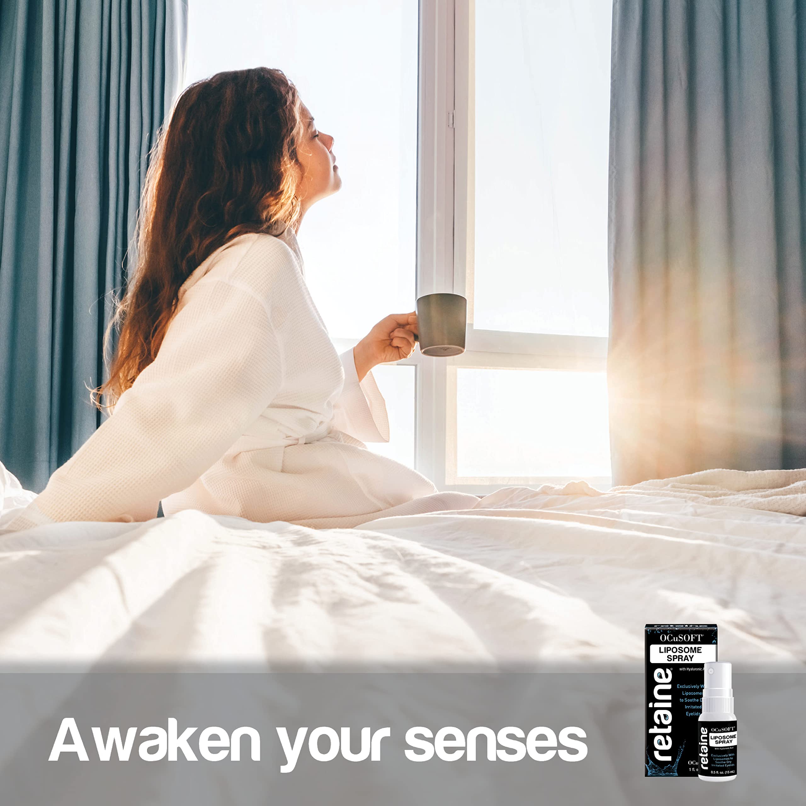OCuSOFT Retaine Liposome Spray use-case near eyes supports daily comfort routines.