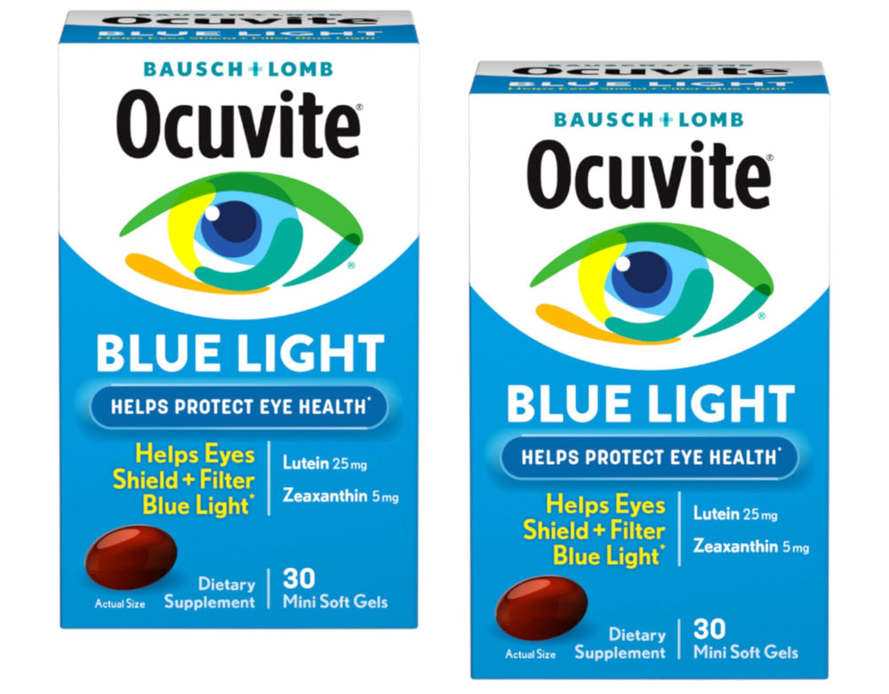 Ocuvite Blue Light packaging front shown for quick reference