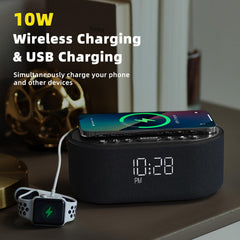 Odokee sound machine alarm clock bluetooth speaker delivering clear audio