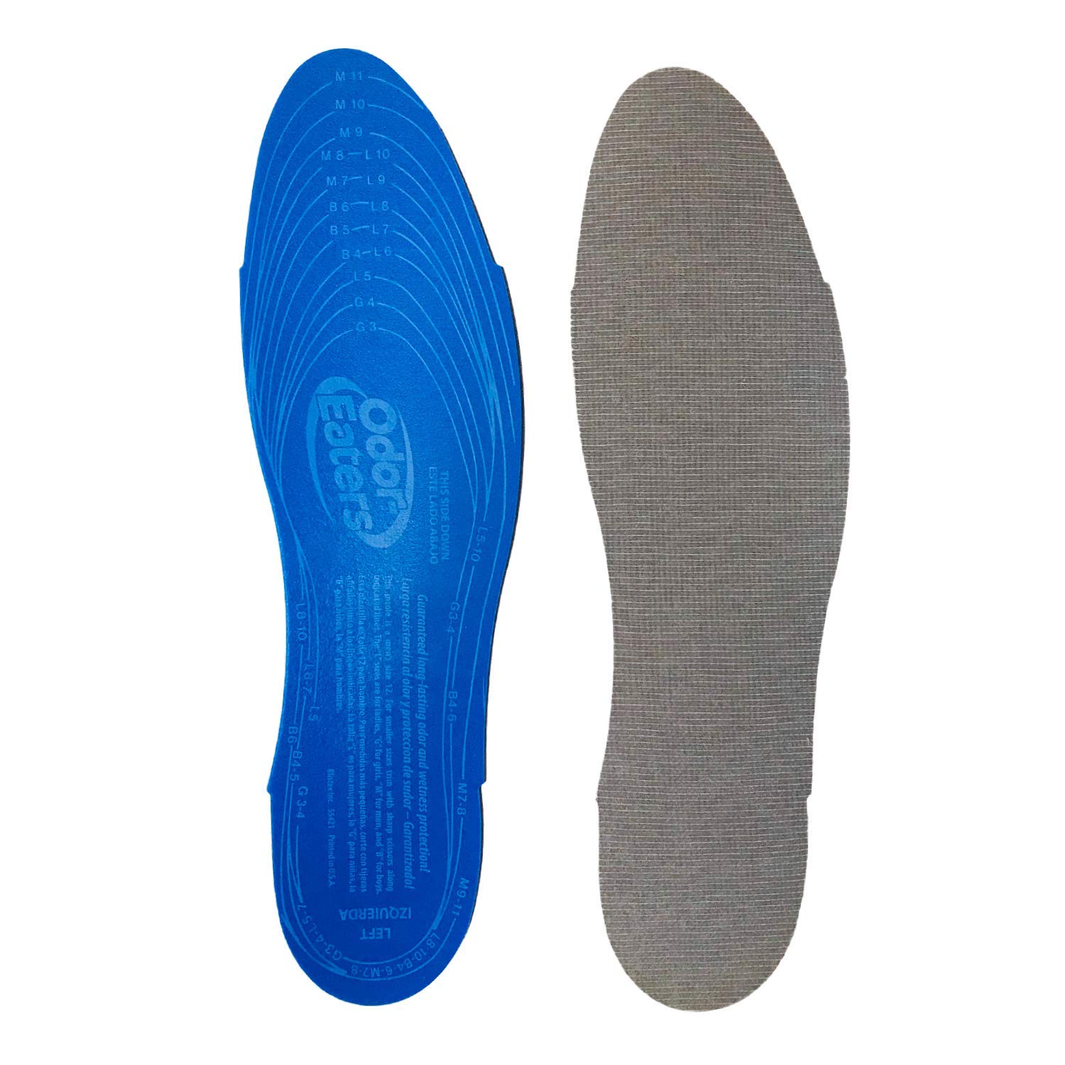 Odor-Eaters Sweat Absorption, weight comparison, absorbs sweat efficiently